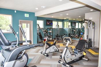 Two level fitness center